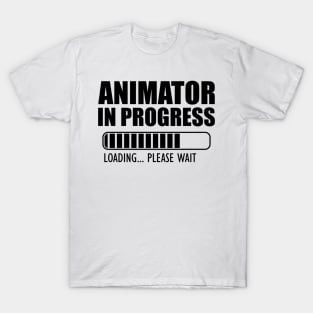 Animator in progress loading T-Shirt